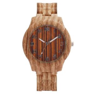 Wooden made extra ordinary unisex watch