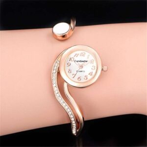 Premium quality stone made ladies watch